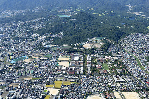 WEB500関西学院上ノ原キャンパス空撮